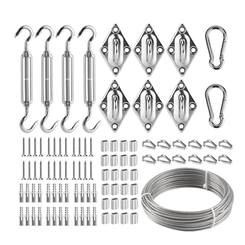 Éviter la rouille de la toile avec le kit de quincaillerie inox 304 - 2
