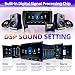 CGOGC for Toyota Camry 2015 2016 2017 Radio Compatible with Wireless Carplay Android Auto Touchscreen Car Stereo Bluetooth GPS FM/AM WiFi Navigation Backup Camera Multimedia Player Head Unit (8core)