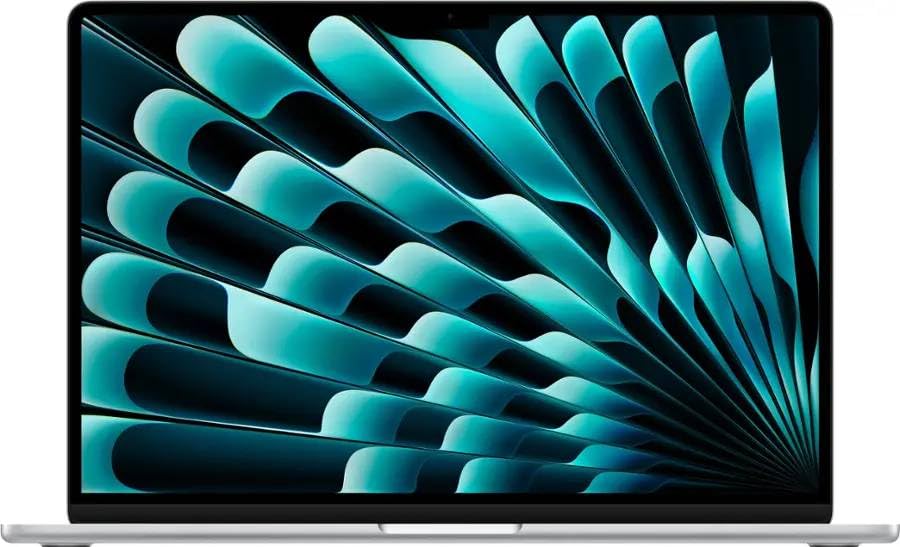 Apple 2024 MacBook Air with Apple M3 Chip, 15-inch, 16GB RAM, 512GB SSD Storage (QWERTY English) Silver (Renewed Pemium)