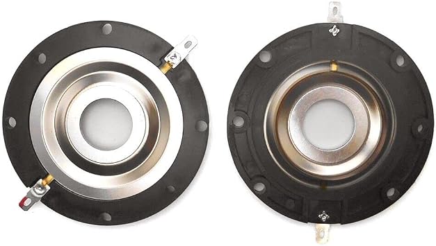 Diaphragm 2-Pack for AudioPipe ATV-4061 Tweeter ATR-4061 4063B 4063C، DS18 PRO-TW420VC Tweeter PRO-TW420 Driver، 8 Ohm