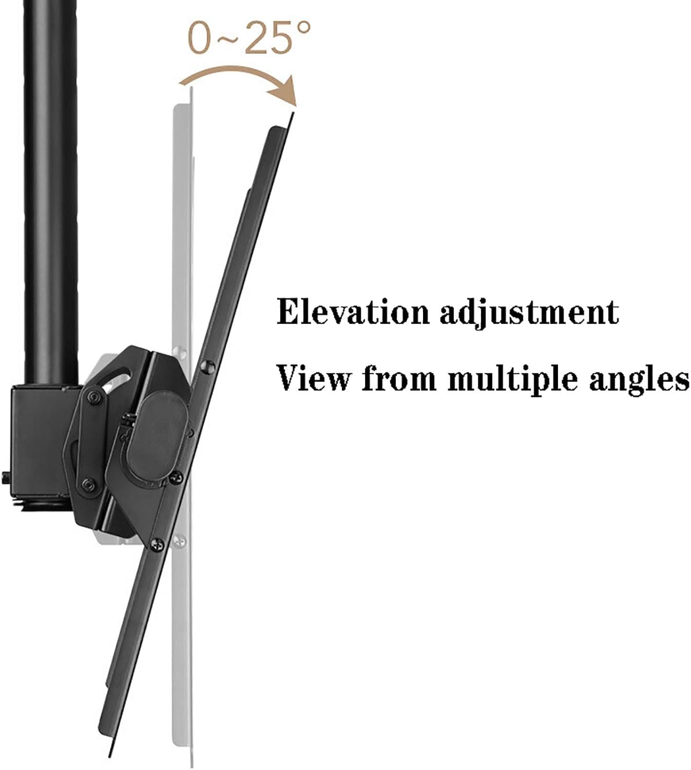 Soporte De Pared para TV, Soporte De Techo para TV, Apto para La Mayoría De Monitores LCD De 32 A 70 Pulgadas.
