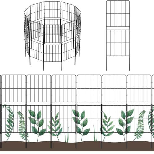 Bordure en panneau métallique de 37,5 po pour retenir la terre de vos massifs