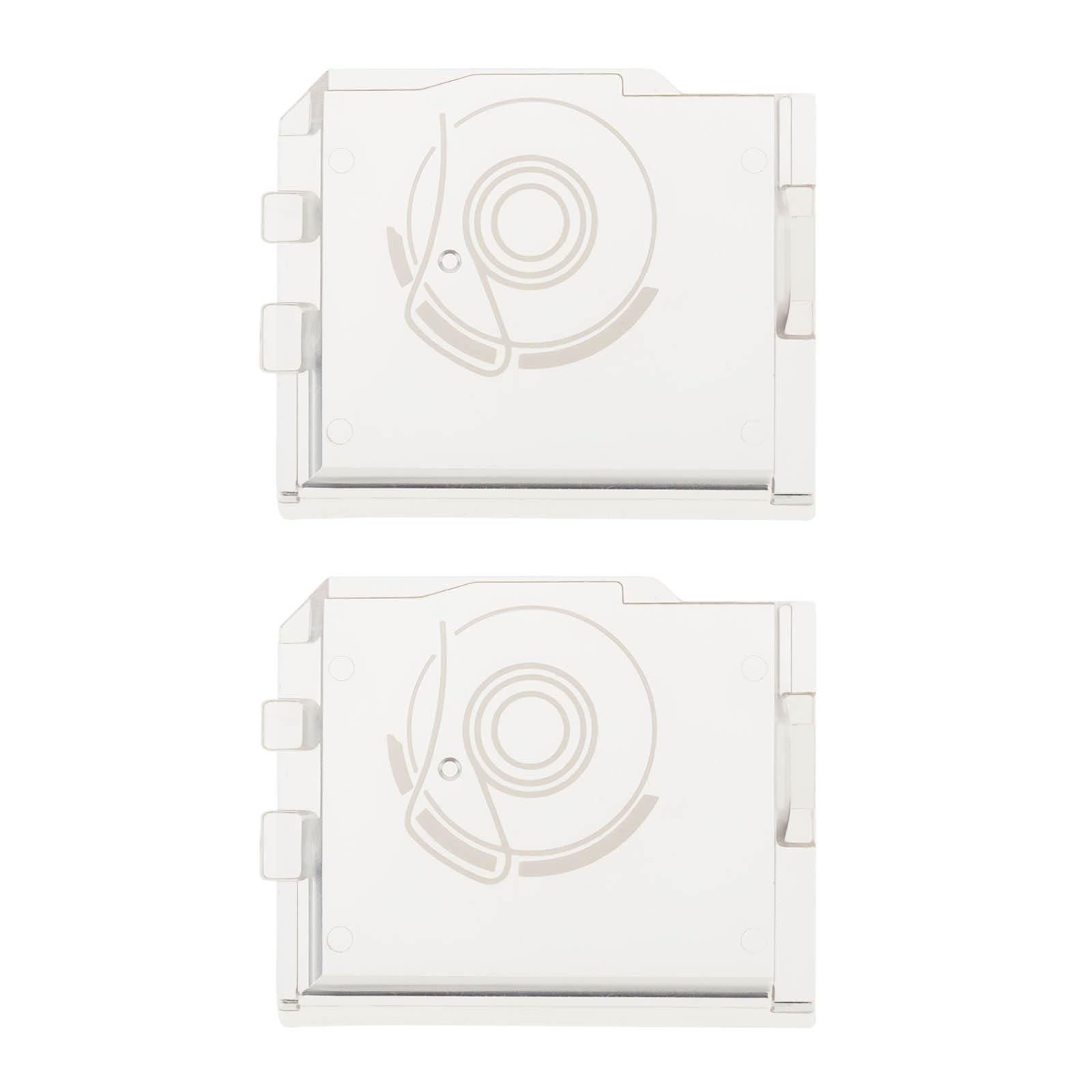 eMagTech 2Pcs Sewing Machines Bobbin Cover 825018013 Compatible with Janome MS2522 659 9500 9700 300e 200e 5024