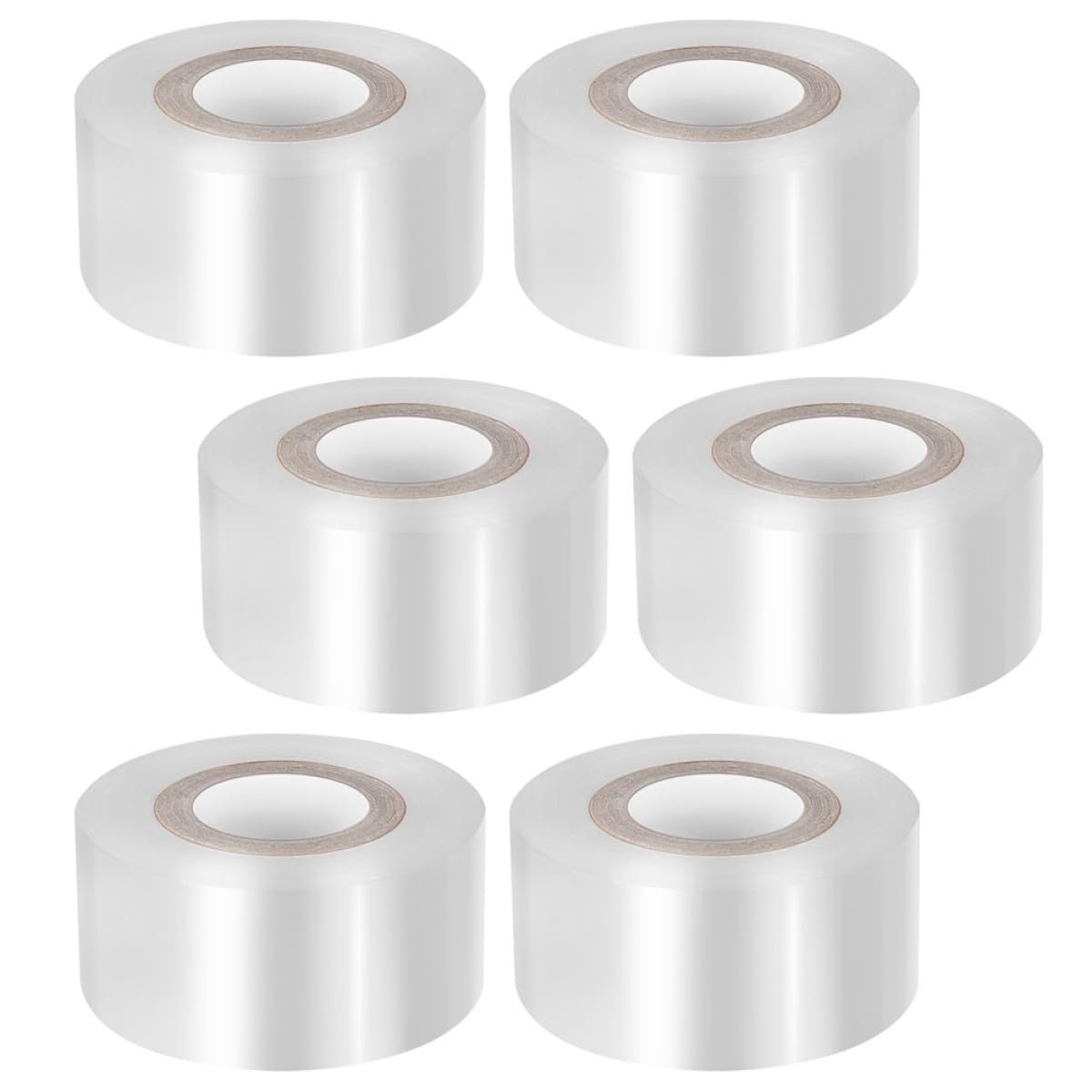 KICHOUSE Ruban de Greffage Autocollant 6 Rouleaux 30Mm X 100M Film Plastique pour Jardin et Bouturage des Plantes