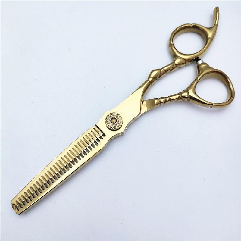Hair Cutting Shears, 6-inch d Hairdressing Scissors Hairdresser Professional Cut Tooth Thin Shear Set
