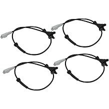 Speed Test Compatible with Peugeot for 307 2000- Car Accessories 1/4pcs Front Left Right ASB Wheel for Speed Sensor OEM659058280 9811802580
