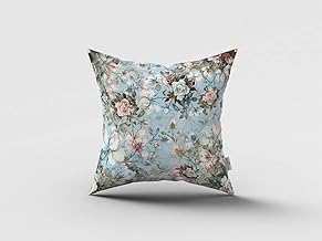 وسادة مطبوعة وتربروف تركي بالحشو 45×45 سم، من هوم برنت، متعددة، متعدد الالوان