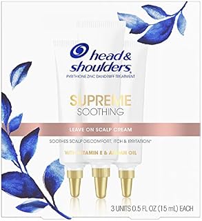 Head & Shoulders Supreme, Soothing Scalp Cream Treatment, with Argan Oil and Vitamin