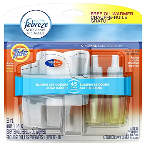 Febreze Noticeables Starter Kit with Tide Original Scent Air Freshener, 0.87 oz