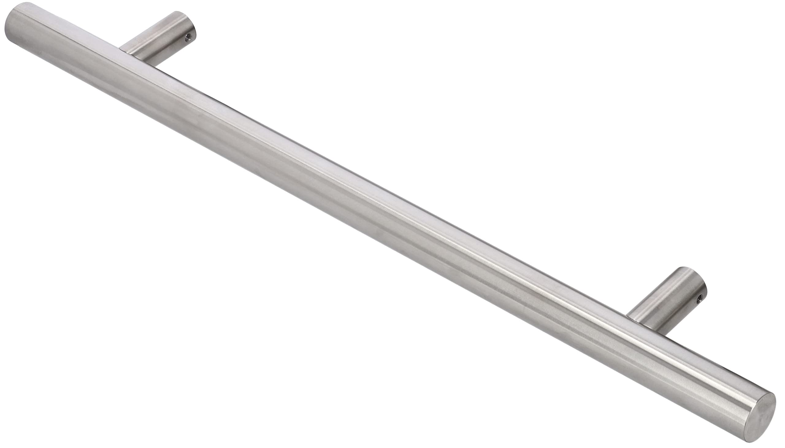 KOTARBAU® Tirador de puerta exterior de acero inoxidable INOX con tornillo largo, 90 grados, 450 x 650 mm