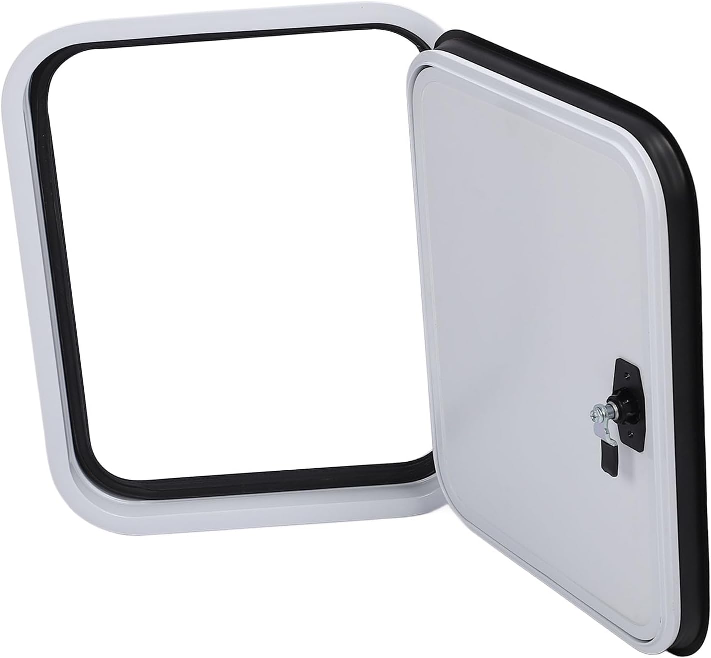 RV Access Door Heavy Duty Aluminum Alloy with Safety Lock for Campervan Motor Home