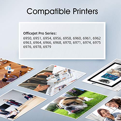 H&Bo Topmae Compatible Ink Cartridge Replacement For Hp 902Xl 902 Xl Ink Cartridge For Hp Officejet Pro 6978 6968 6958 6962 6950 6954 6960 6970 6975 6979 Printer (4 Pack) #TOP1