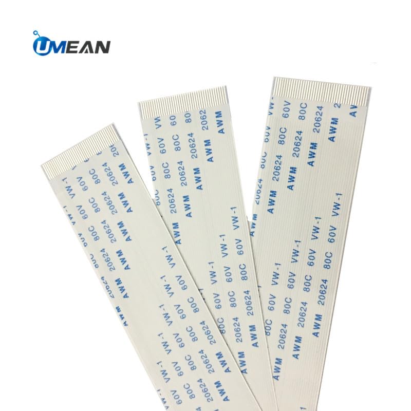 Wiring Connecting Terminals - 100pcs 36Pin FFC Cable Connector 0.5mm Pitch A Type 30cm Length Isotropy Ribbon Flexible Flat Wire AWM 20624 - (Insert Type: Type A Isotropy)