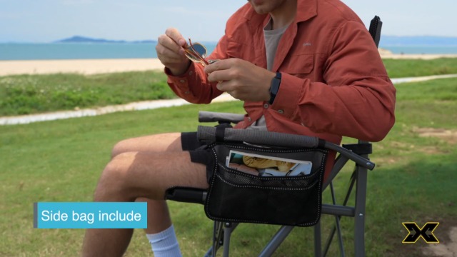 Amazon.com : XGEAR Portable Camping Chair for Adutls - Heavy Duty