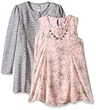 Beautees Girls' Big 2 Piece Coat Dress