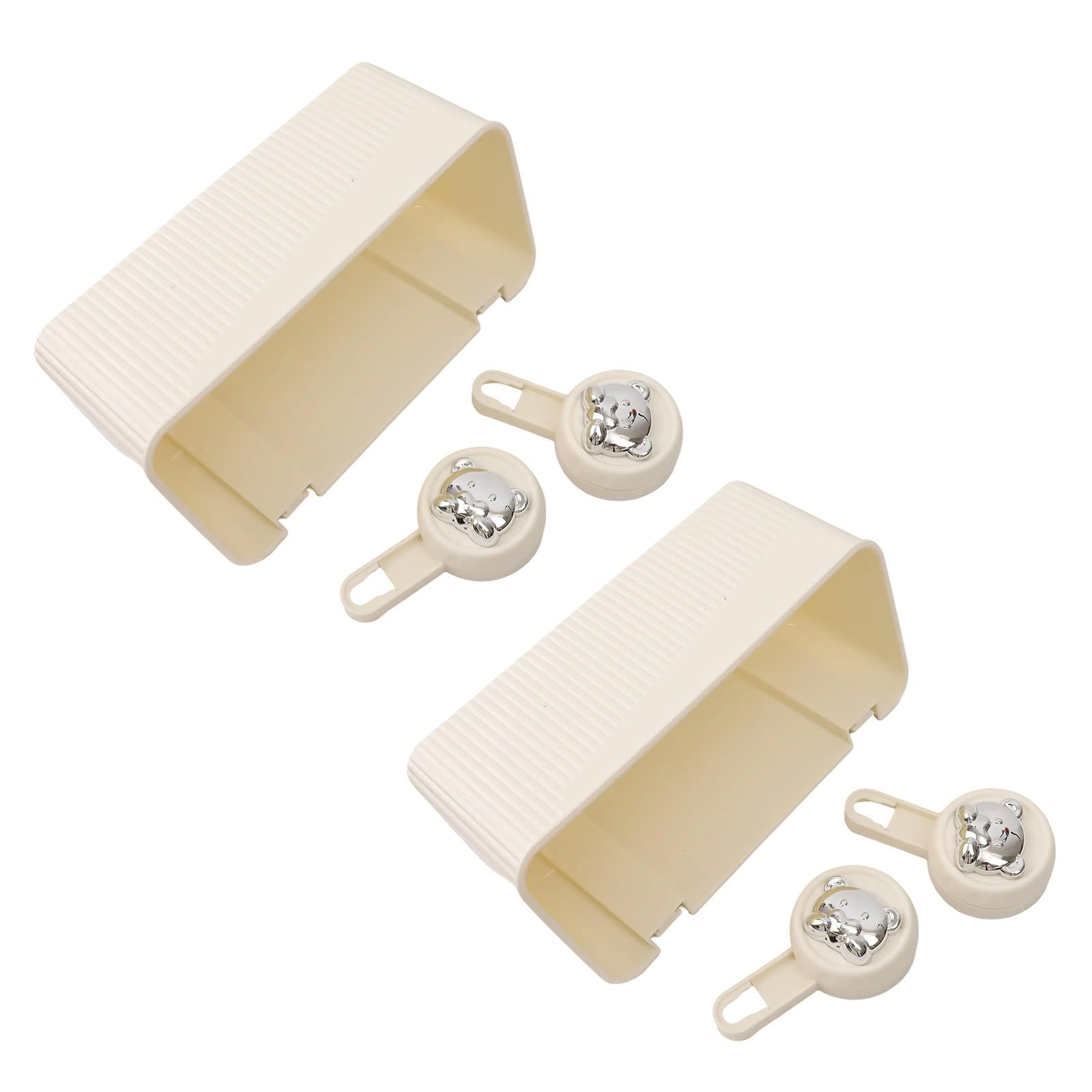 EasyByMall Wandmontierter Saugnapf Duschregal, Werkzeugfreier Eckaufbewahrungskorb mit Drainage für Badezimmer, Küche, Badewanne, starker Halt auf Fliesen und Glas, ohne Bohren