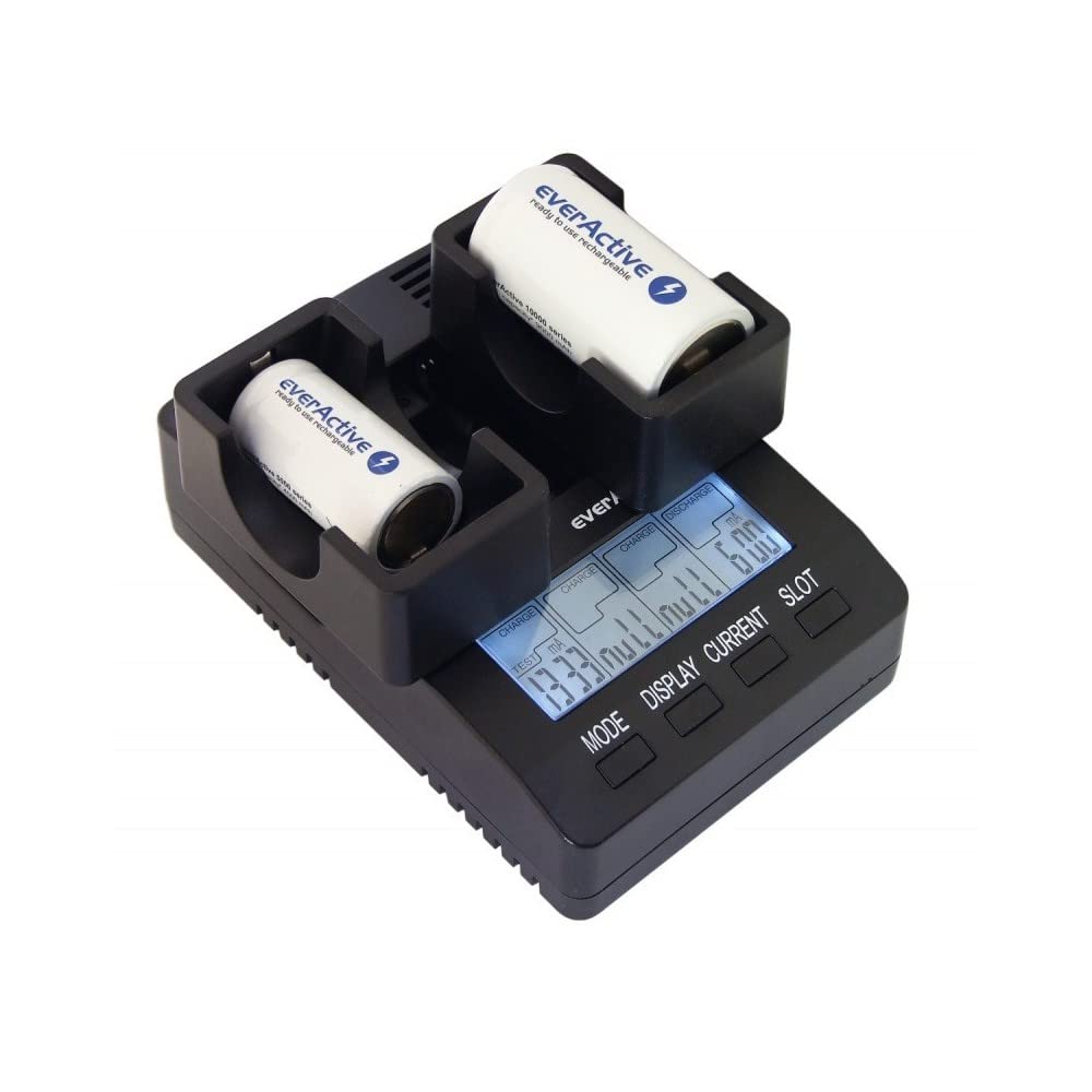 everActive Adapter do akumulatorów C R14/D R20 do ładowarki NC-3000