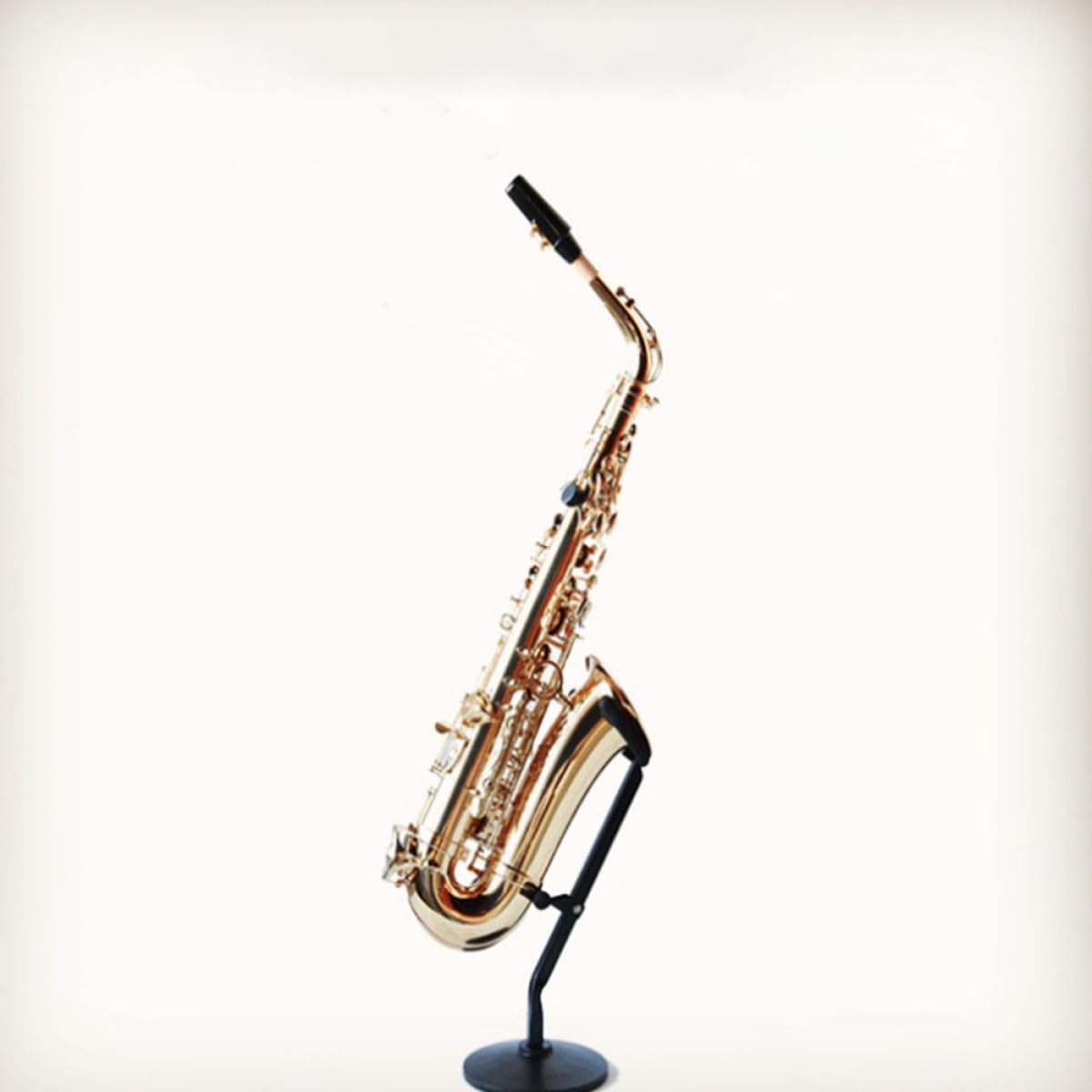Supporto per Sassofono Contralto e Tenore Supporto da Tavolo Durevole per Esposizione e Conservazione Casa Aula Design Pratico e Portatile Stand per Sax Professionale e Stabile