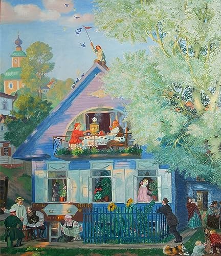 Image sur toile Boris Kustodiev pour habiller un grand mur vide