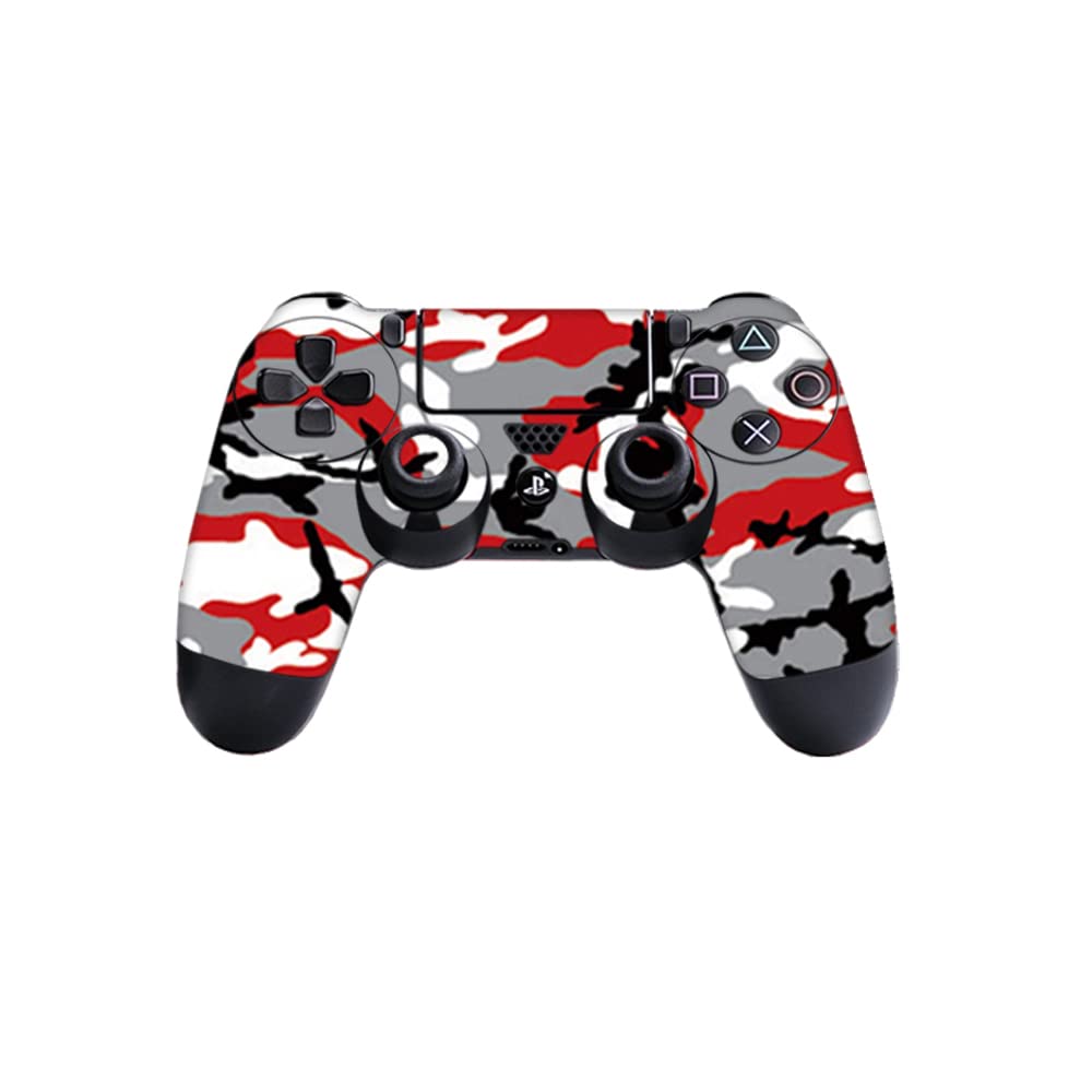 GADGETSWRAP Premium Material Skin Sticker Decal Compatible with PS4 / PS4 Pro / PS4 Slim Controller - Red Camo (B0B1HF39YN) Amazon Price History, Amazon Price Tracker