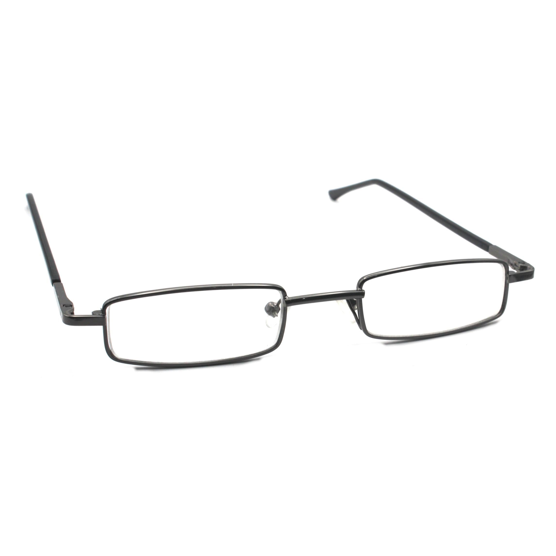 MAV Readers Metal Full Rim Rectangle Black Color Reading Glasses with Aluminium Pen Case | Lens Power + 1.25 (B0CVGXDZTV) Amazon Price History, Amazon Price Tracker