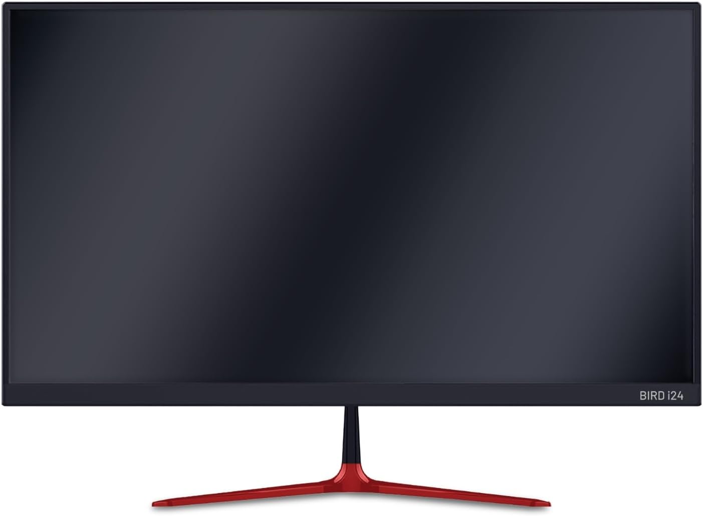 iball Bird i24 LED Monitor with (23.8 inch) Widescreen, Frameless Ultra Slim Design, 1920 x 1080 Pixels, HDMI/VGA Inputs, Metal Stand, Wall Mountable, 3 Year Warranty.