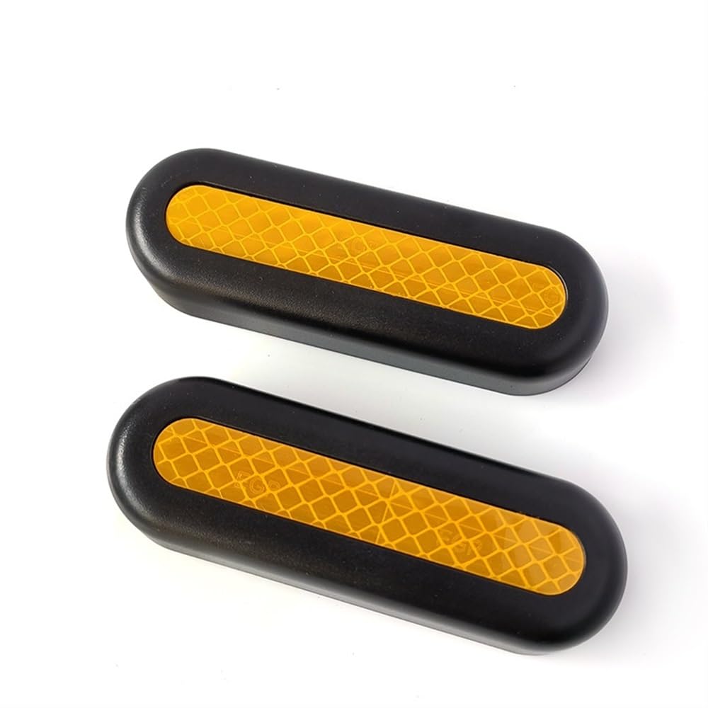 Ytqmorebnz G30 Cover Yellow Rear Fork Decorative Cover Accessory Kit For Ninebot Max G30 G30d Kickscooter Electric Scooter Rear Fender Guard Shield Cover(G30 Cover Yellow)