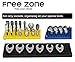 FREE ZONE - 60-Piece 3/8-Inch Drive Socket Holder. Expansion pack for FREE ZONE socket organizer. For all 3/8-Inch Dr. socket and Tools. Metric and SAE, Standard/Deep Size Sockets