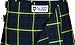 CELTIC PRO Scottish Men's 5 Yard Tartan Kilt, Highland Wedding Kilt (Gordon, 38''-40'' Belly Button)
