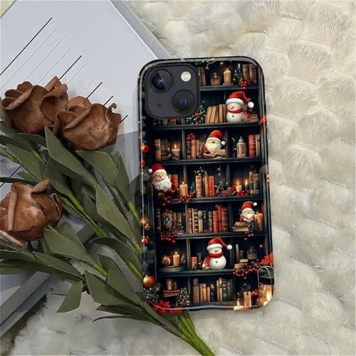 Coque iPhone 15 Père Noël antichoc en TPU et polycarbonate