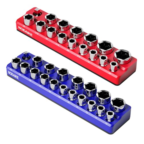 NOEAIKE 1/2 Inch Magnetic Socket Organizer
