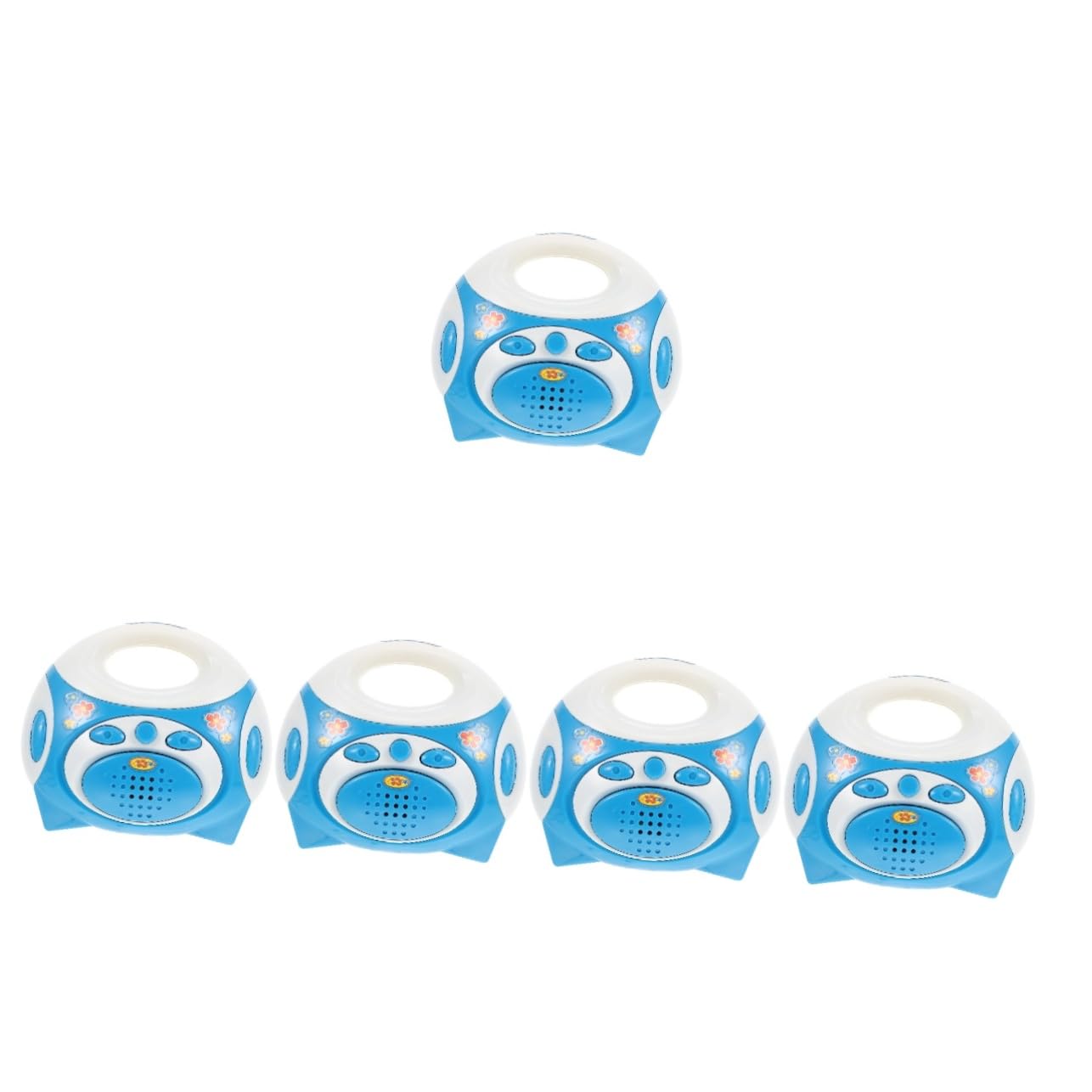 UPKOCH5 Pcs Analog Radio Children Toys Kids Intercom Toy Home Appliance Toy Kids Educational Toys Walky Talky Toys Kids Walkie Talkies Mini Radio Washing Machine Plastic Home Appliances