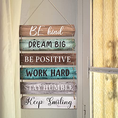 6piecesrusticwallhangingplaquesigninspirationalwallartfarmhousewoodendoorsignspositiveplaquewithquotesmotivationalquotedecorforofficebedroomlivingroomretrostyle  Urban Country Home Decor 6 pieces rustic wall hanging plaque sign inspirational wall art farmhouse wooden door signs positive plaque with quotes motivational quote decor for office bedroom living roomretro style  urban country home decor