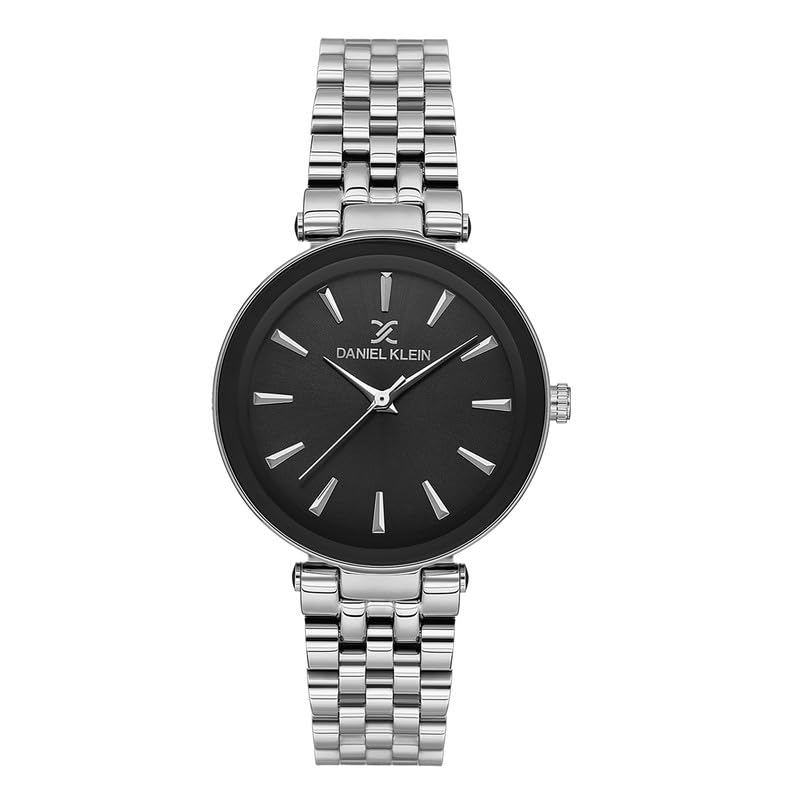Daniel Klein Black Dial Premium Women Analogue Watch - DK.1.13631-2 (B0CXPX5RSZ) Amazon Price History, Amazon Price Tracker