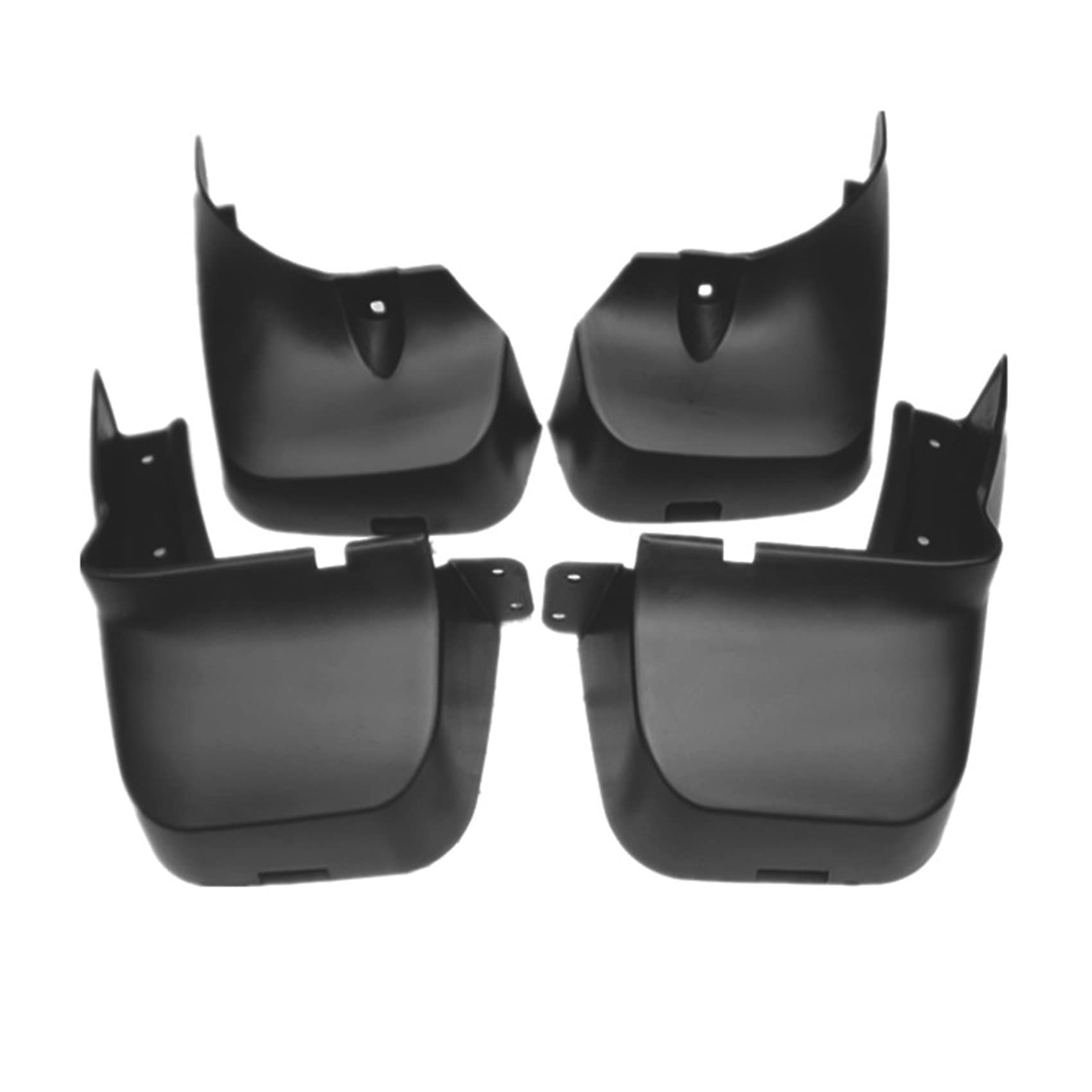 Paraspruzzi Auto Parafanghi Guardia Kit per Infiniti QX60 JX35 2013-2019, Anteriore Posteriore Parafango Set Protezione Car Accessorio Protettivo Decorativo con vite, 4 Pezzi
