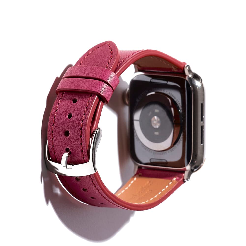 SONAMU New York | Epsom / Barenia / Goat Leather Band with Square Buckle