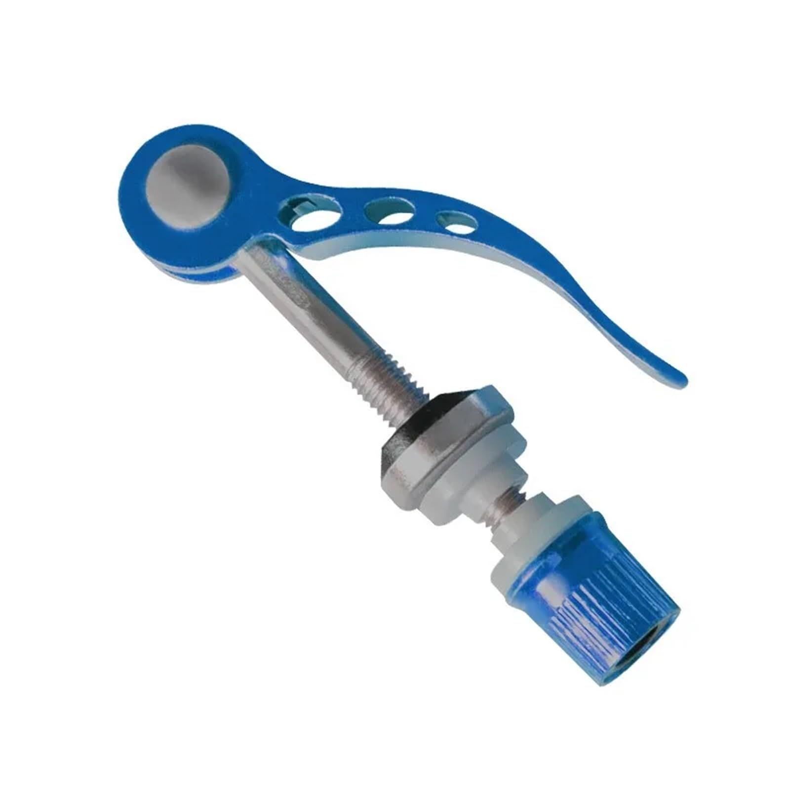 Vite a sgancio rapido per morsetto sedile 5 Pezzi M5*45mm Vite Morsetto Tubo Sella Bicicletta Da Montagna Leva A Sgancio Rapido Clip Bici Blocco Reggisella Parte(5pcs Blue)