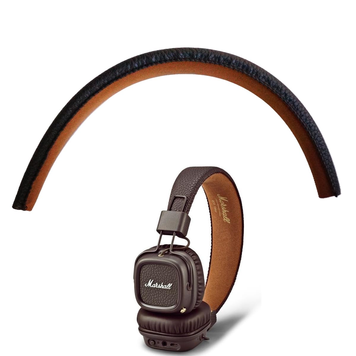 Amazon | V-MOTA ヘッドパッド Marshall Major IIヘッドセット対応