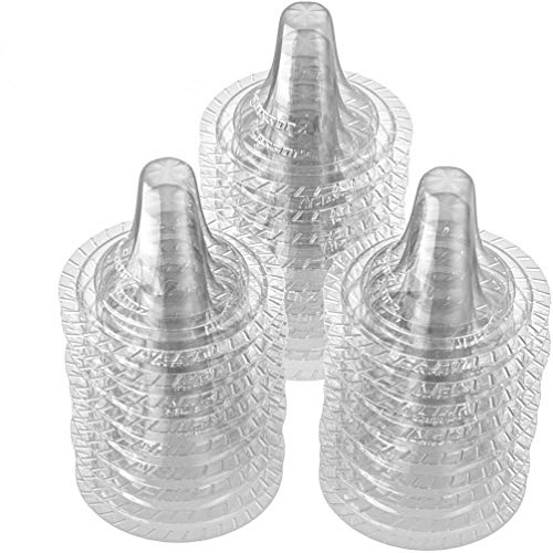 100 Counts Ear Thermometer Covers Lens Filters, Refill Caps for All Braun ThermoScan Models and Other Types of Digital Thermometers, Disposable Covers