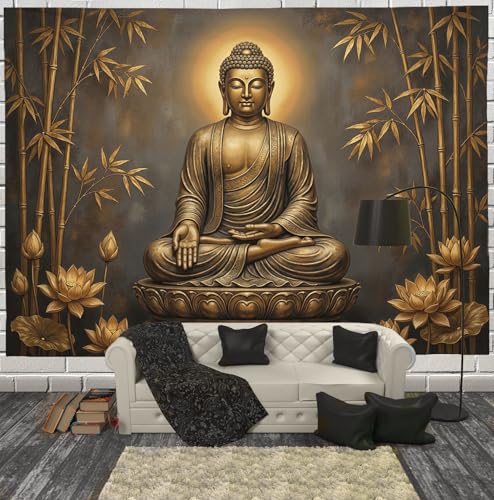 Tapiz de meditación de bambú JRISEMECY: crea un rincón zen en tu dormitorio