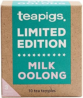 Tea Pigs Milk Oolong Tea Made with Whole Leaves (1 Pack of 10 Tea Bags)