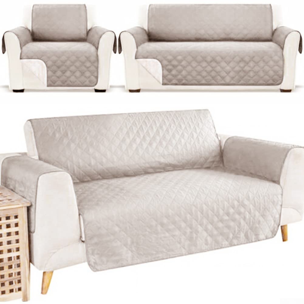 Omkeerbare Fauteuilbeschermer 180x300 cm. Bankhoes. Wasbare en Antislip
