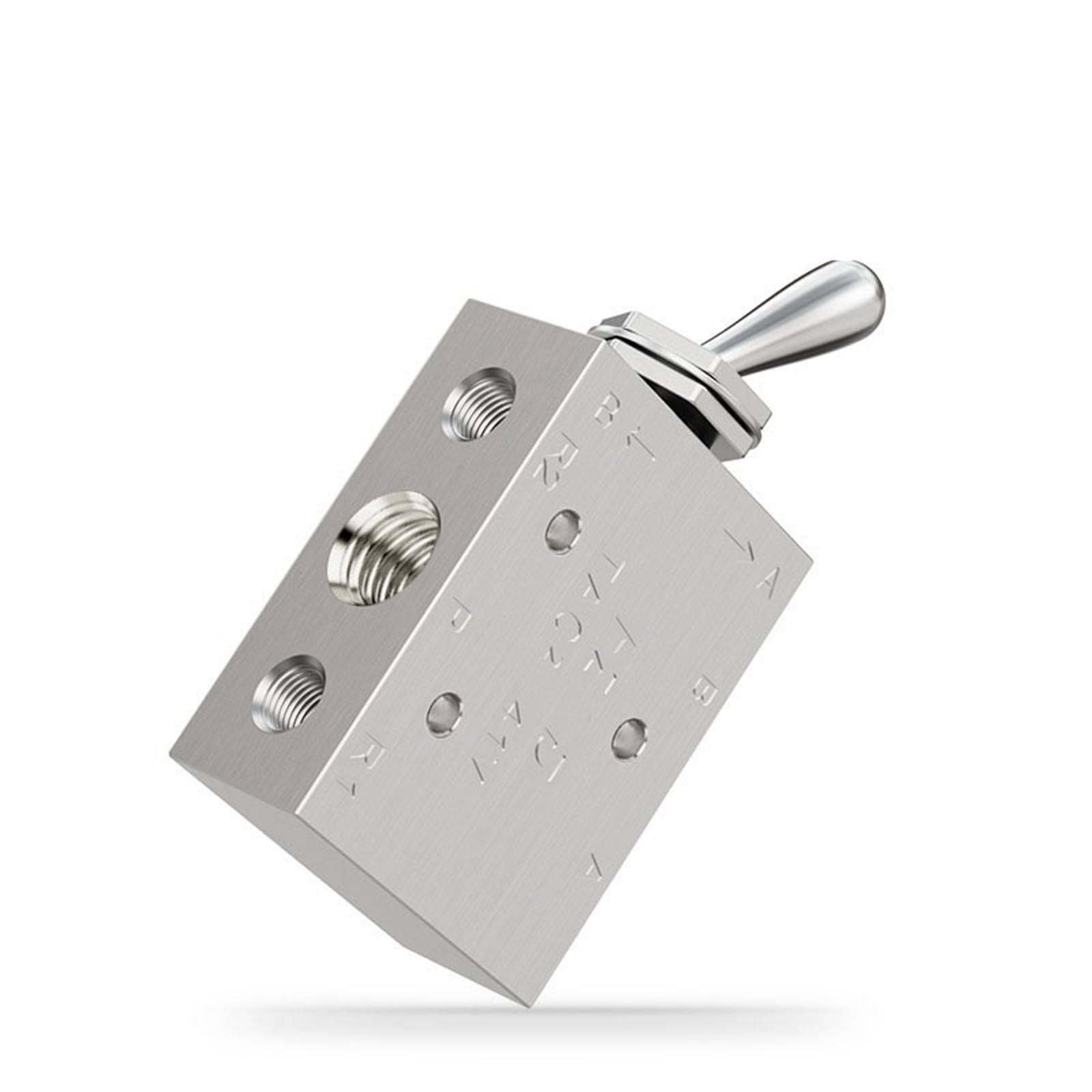 Bouton pneumatique en cuivre à commande manuelle TV3S durable