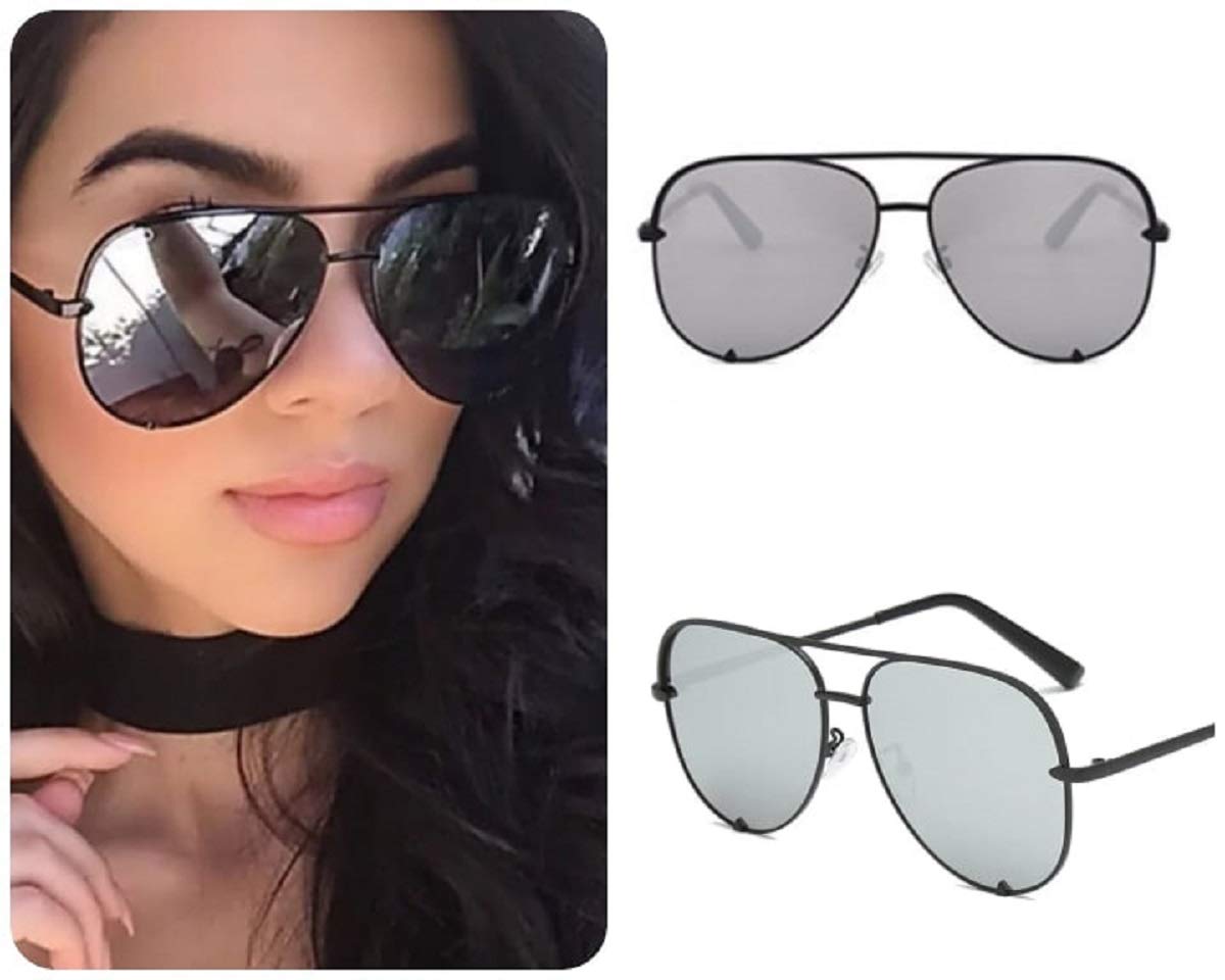silver aviator sunglasses india