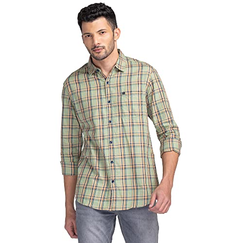 Image of Spykar Men's Slim Fit Shirt
