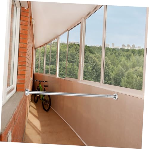 Tringle télescopique acier inoxydable 70-130 cm barre extensible - 4