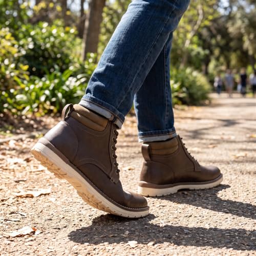 Image of Vostey Men's Boots Hiking Boots Casual Boots for Men