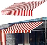 Store composé du tissu principal. Cadre non inclus. Nos nouveaux tissus rétractables pour auvent de terrasse amélioreront la beauté de votre jardin.