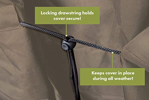 Cuisinart Cgg-7400 Propane, 54 Inch, Full Size Four-Burner Gas Grill & Cgc-60T Heavy-Duty Barbecue Grill Cover, 60", Tan, Cover-60 #TOP6