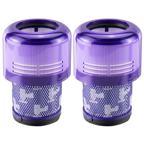 Improvedhand Filter Replacement for Dyson V11 Animal, V11 Torque Drive Detect Cordless Vacuum, Replace Part # 970013-02 (2 Pack)